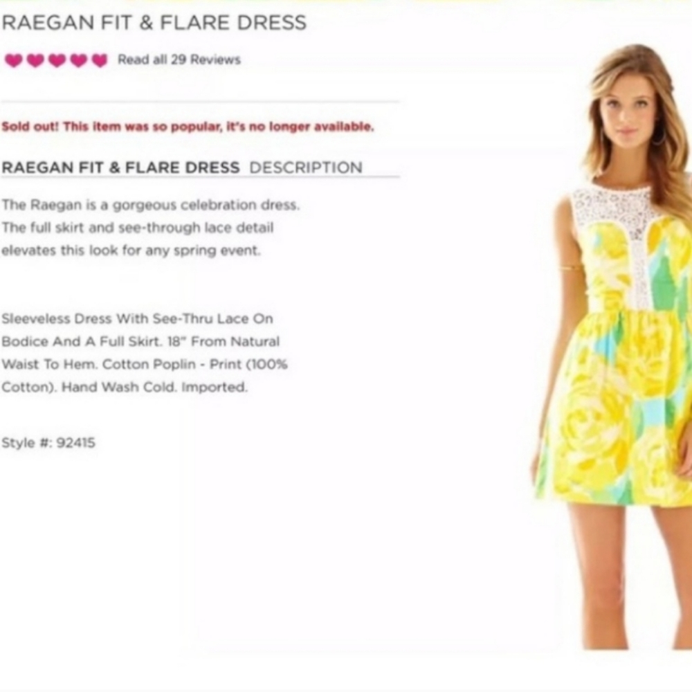 Lilly Pulitzer Dress Size 00